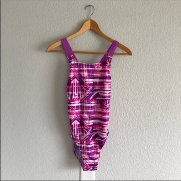 C9 Champion Pink Strappy One Piece Swimsuit NWOT - Picture 1 of 4
